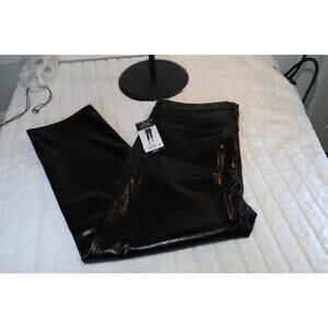 Sofia Jeans Women's Paloma Slim Straight Super High Rise Patin Pants Size 16